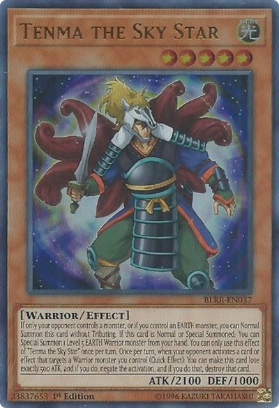 Tenma the Sky Star (BLRR-EN037) [Battles of Legend: Relentless Revenge]