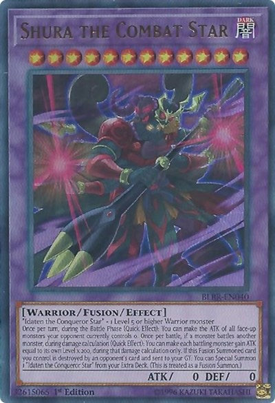 Shura the Combat Star (BLRR-EN040) [Battles of Legend: Relentless Revenge]