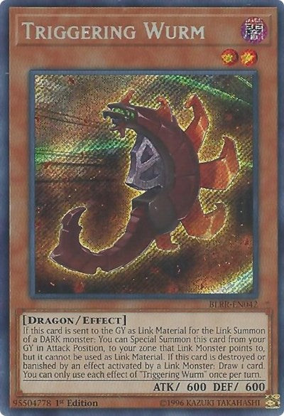 Triggering Wurm (BLRR-EN042) [Battles of Legend: Relentless Revenge]