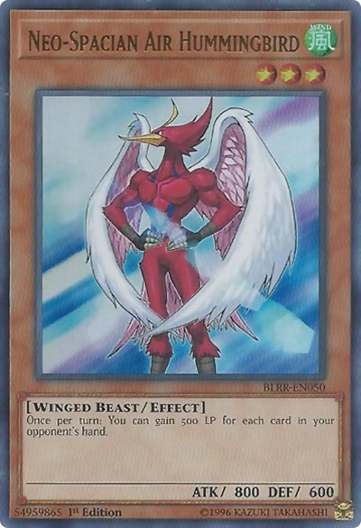 Neo-Spacian Air Hummingbird (BLRR-EN050) [Battles of Legend: Relentless Revenge]