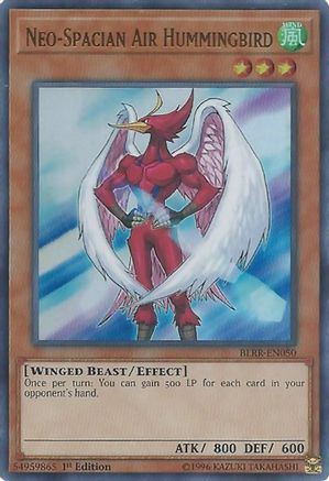 Neo-Spacian Air Hummingbird (BLRR-EN050) - Battles of Legend: Relentless Revenge 1st Edition