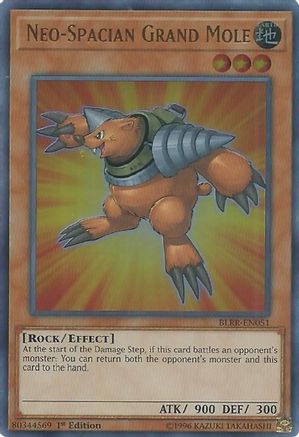 Neo-Spacian Grand Mole (BLRR-EN051) - Battles of Legend: Relentless Revenge 1st Edition