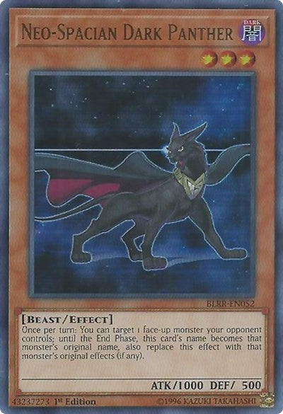 Neo-Spacian Dark Panther (BLRR-EN052) [Battles of Legend: Relentless Revenge]