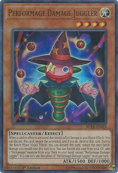 Performage Damage Juggler (BLRR-EN059) [Battles of Legend: Relentless Revenge]