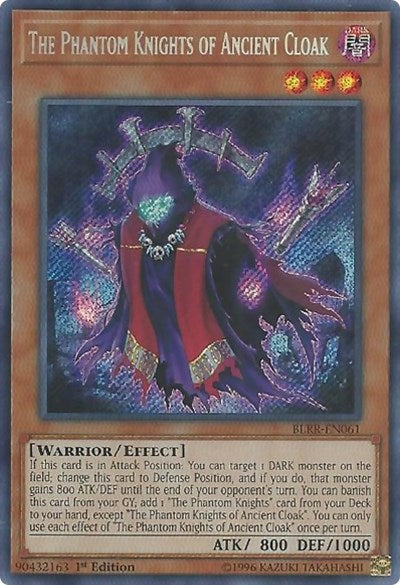 The Phantom Knights of Ancient Cloak (BLRR-EN061) [Battles of Legend: Relentless Revenge]
