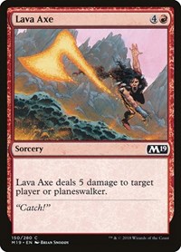 Lava Axe (150) [Core Set 2019]