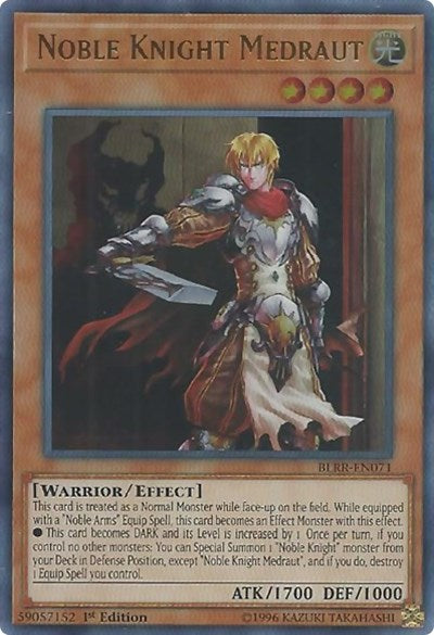 Noble Knight Medraut (BLRR-EN071) [Battles of Legend: Relentless Revenge]