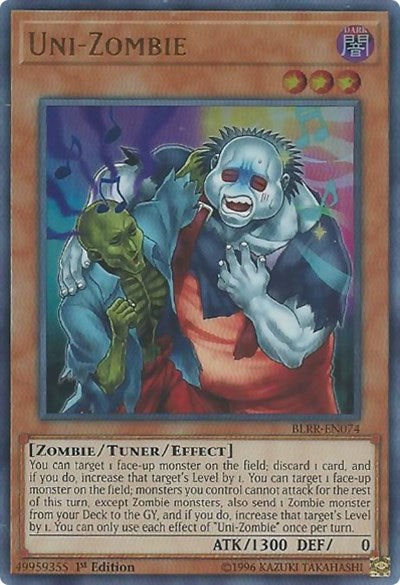 Uni-Zombie (BLRR-EN074) [Battles of Legend: Relentless Revenge]