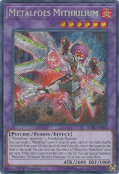 Metalfoes Mithrilium (BLRR-EN082) [Battles of Legend: Relentless Revenge]