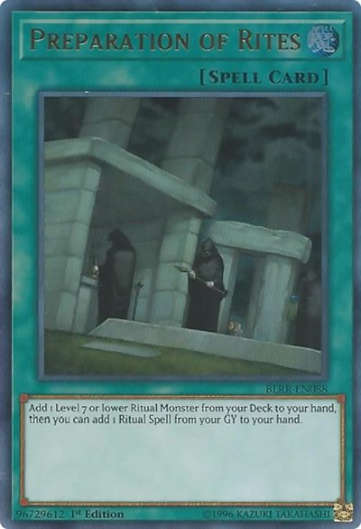 Preparation of Rites (BLRR-EN088) [Battles of Legend: Relentless Revenge]