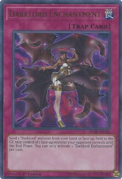 Darklord Enchantment (BLRR-EN103) [Battles of Legend: Relentless Revenge]