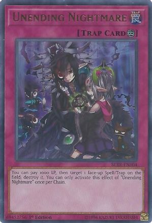 Unending Nightmare (BLRR-EN104) - Battles of Legend: Relentless Revenge 1st Edition