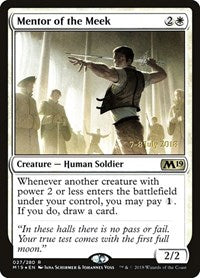 Mentor of the Meek (27) [Prerelease Cards]