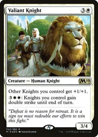 Valiant Knight (42) [Prerelease Cards]