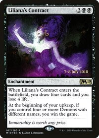 Liliana's Contract (107) [Prerelease Cards]