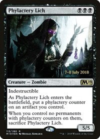 Phylactery Lich (113) [Prerelease Cards]