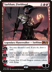 Sarkhan, Fireblood (154) [Prerelease Cards]