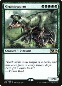 Gigantosaurus (185) [Prerelease Cards]