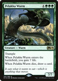 Pelakka Wurm (192) [Prerelease Cards]