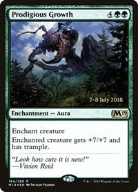 Prodigious Growth (194) [Prerelease Cards]