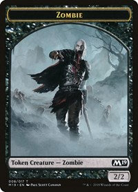 Zombie Token (8) [Core Set 2019]