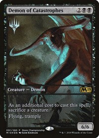 Demon of Catastrophes (91) [Game Day & Store Championship Promos]