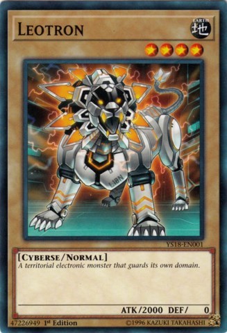 Leotron (YS18-EN001) [Starter Deck: Codebreaker]