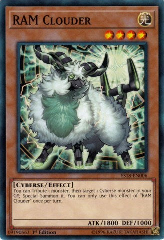 RAM Clouder (YS18-EN006) [Starter Deck: Codebreaker]