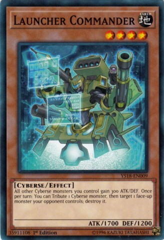 Launcher Commander (YS18-EN009) [Starter Deck: Codebreaker]