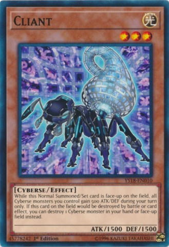 Cliant (YS18-EN010) [Starter Deck: Codebreaker]