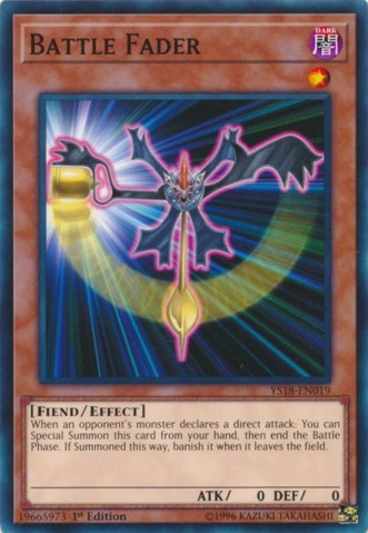 Battle Fader (YS18-EN019) [Starter Deck: Codebreaker]