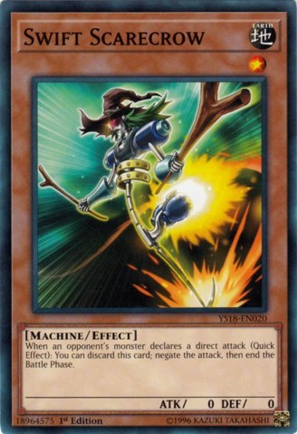 Swift Scarecrow (YS18-EN020) [Starter Deck: Codebreaker]