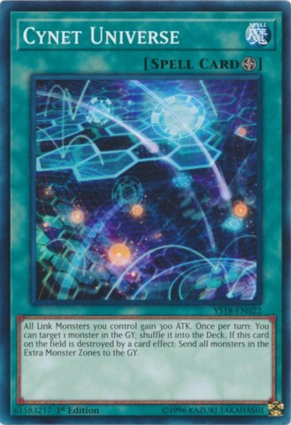 Cynet Universe (YS18-EN022) [Starter Deck: Codebreaker]