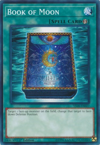 Book of Moon (YS18-EN027) [Starter Deck: Codebreaker]