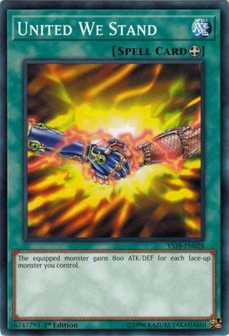 United We Stand (YS18-EN028) [Starter Deck: Codebreaker]
