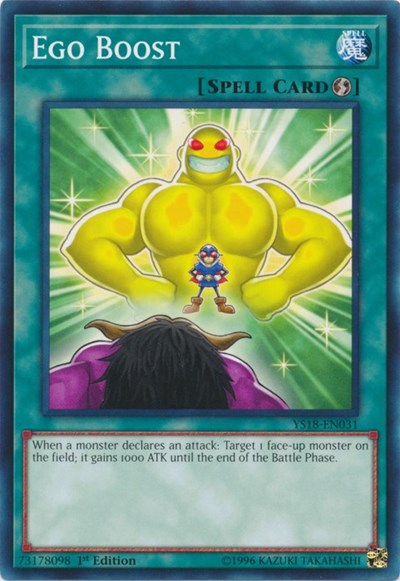 Ego Boost (YS18-EN031) [Starter Deck: Codebreaker]
