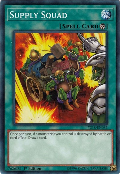 Supply Squad (YS18-EN032) [Starter Deck: Codebreaker]