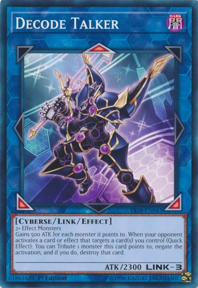 Decode Talker (YS18-EN043) [Starter Deck: Codebreaker]
