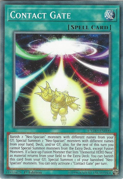 Contact Gate (CYHO-EN000) [Cybernetic Horizon]