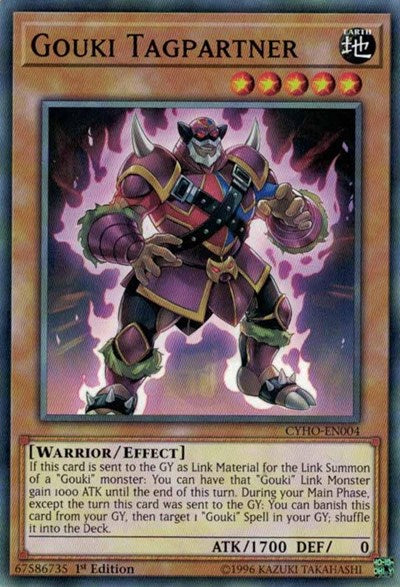 Gouki Tagpartner (CYHO-EN004) [Cybernetic Horizon]