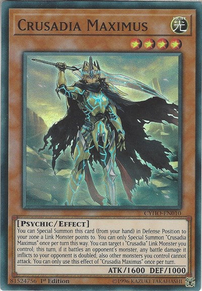 Crusadia Maximus (CYHO-EN010) [Cybernetic Horizon]