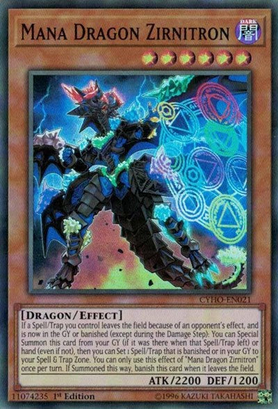 Mana Dragon Zirnitron (CYHO-EN021) [Cybernetic Horizon]