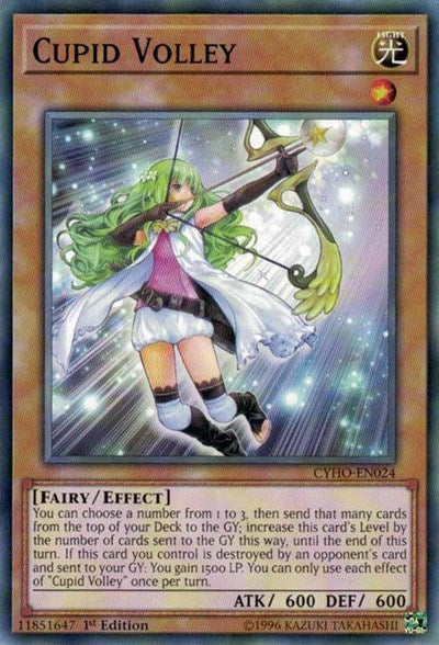 Cupid Volley (CYHO-EN024) [Cybernetic Horizon]