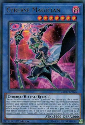 Cyberse Magician (CYHO-EN026) - Cybernetic Horizon 1st Edition