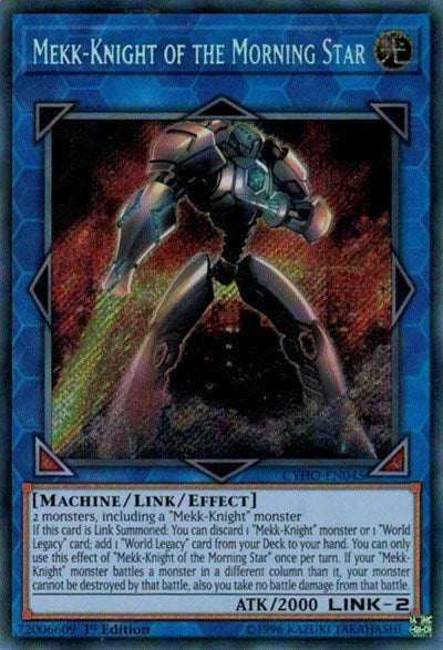 Mekk-Knight of the Morning Star (CYHO-EN045) [Cybernetic Horizon]