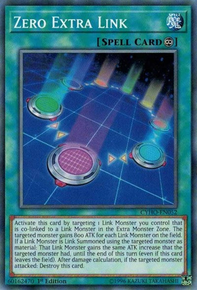 Zero Extra Link (CYHO-EN052) [Cybernetic Horizon]