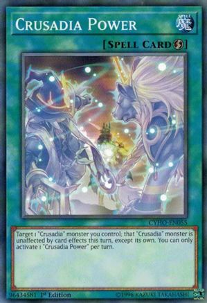 Crusadia Power (CYHO-EN055) - Cybernetic Horizon Unlimited