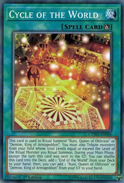 Cycle of the World (CYHO-EN056) [Cybernetic Horizon]