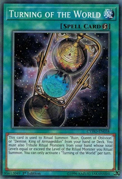 Turning of the World (CYHO-EN058) [Cybernetic Horizon]