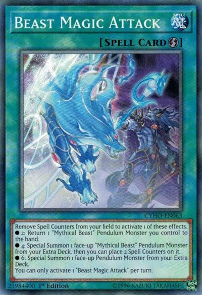Beast Magic Attack (CYHO-EN063) [Cybernetic Horizon]